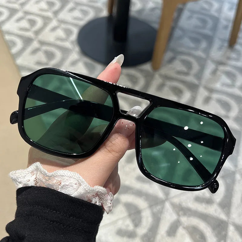 Vintage Square Sunglasses Women Brand Designer Retro Sun Glasses Female Shades Mirror Fashion Outdoor Очки Солнечны