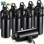 500/750mL Aluminum Outdoor Bike Sports Water Bottle Drinking Kettle Drinking Cup Leakproof Water Jug for Travel Running Camping mbzr