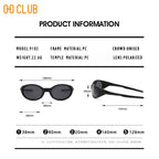 Polarized Oval Sunglasses – Unisex Luxury Designer Style mbzr