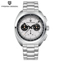 PAGANI DESIGN Men's Watch Yellow Dial Quartz Chronograph Watch Men Japan VK63 Sapphire glass Wrist Watch Men 2026 New Waterproof