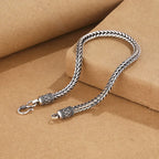 925 Sterling Silver Bracelet Chain Vintage for Men Women Luxury Wedding Jewelry Engagement Fashion Party Gifts mbzr