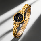 Top Brand Women Watch Fashion Small Dial Gold Watch Woman Luxury Alloy Strap Ladies Quartz Wristwatches Gift Clock Reloj Mujer