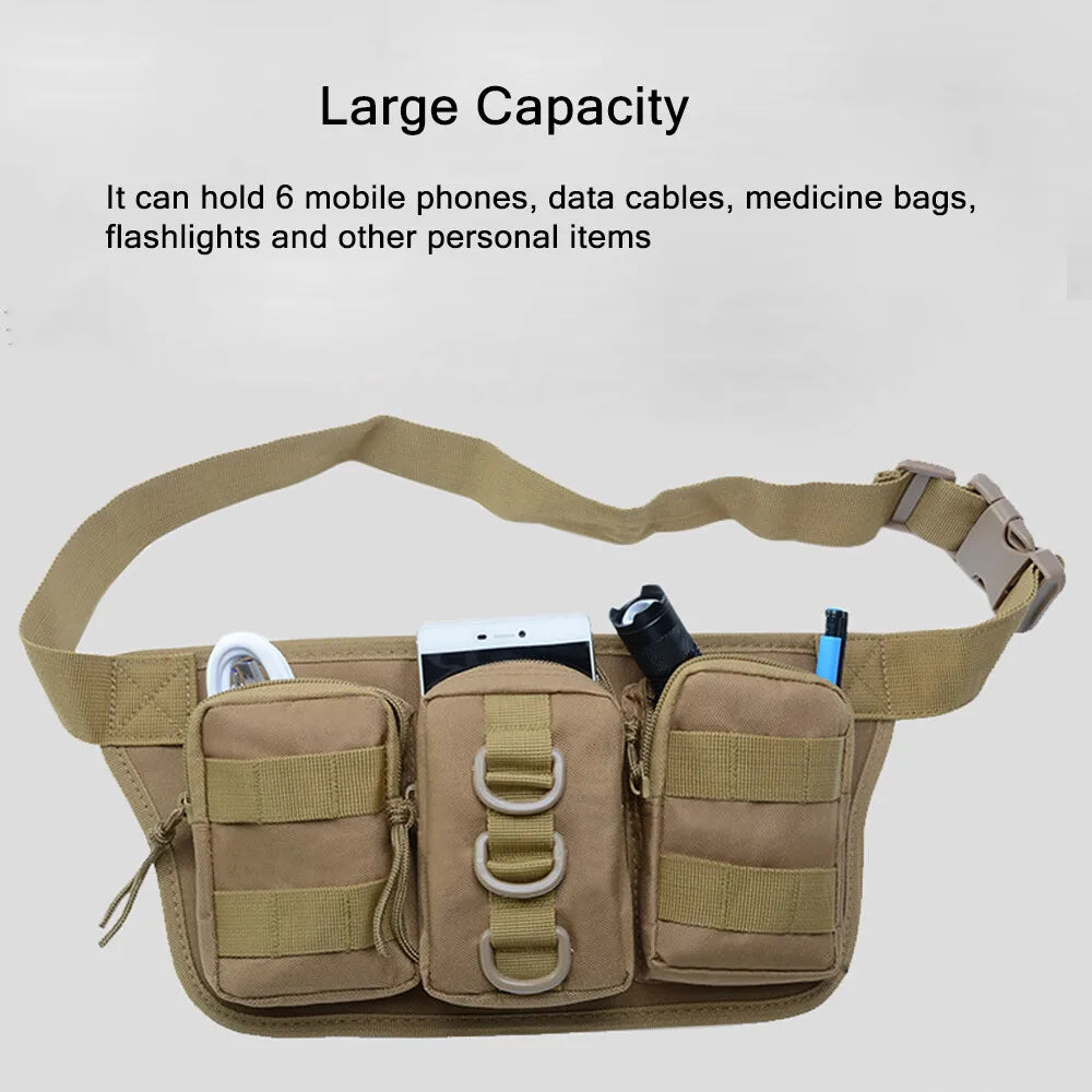 Tactical Molle Shoulder Waist Bag Waterproof Sling Pack Tactical Versipack mbzr