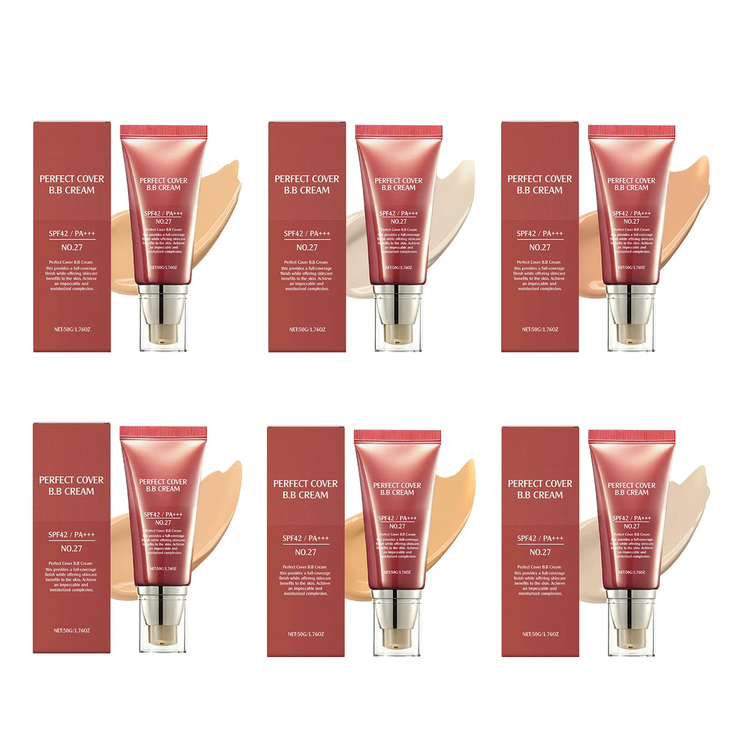 Perfect Cover Bb Cream Brightens Complexion Covering Skin Blemishes Lasting Lightweight Hydrates Moisturize Concealer Corrector mbzr