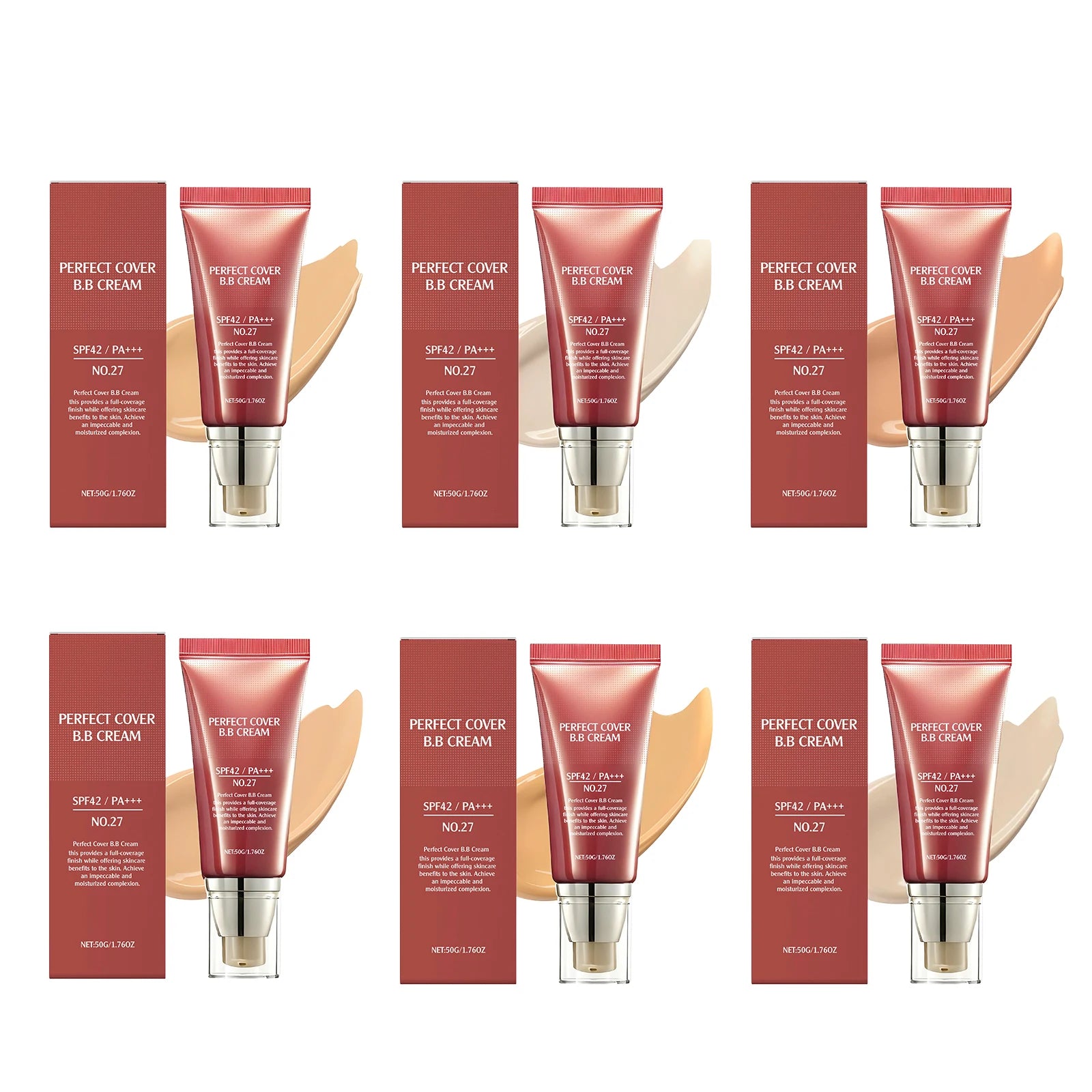 Perfect Cover Bb Cream Brightens Complexion Covering Skin Blemishes Lasting Lightweight Hydrates Moisturize Concealer Corrector mbzr