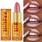 16Colors Bold & Intense Glitter Shiny Metallic Lipstick  Lip Tint,Long Lasting Lip Senior Matte Lip Makeup Gifts for Women Cosme mbzr