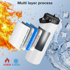 12/25 Pack 20OZ Sublimation Blanks Tumbler, Vacuum Flap With Flip nozzle, Perfect for Fitness Travel and Sports water Bottles mbzr