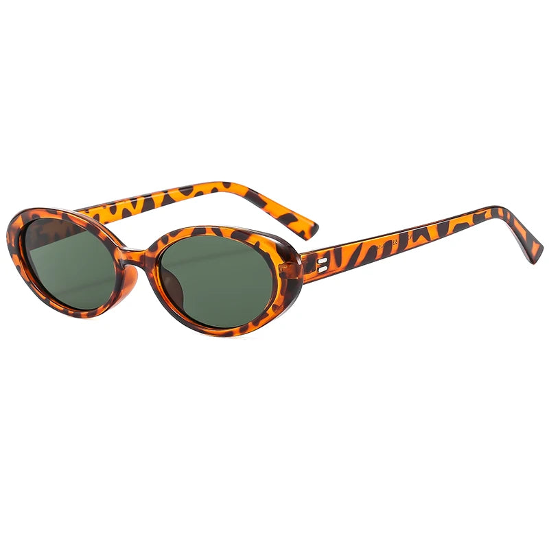 Fashion Small Oval Sunglasses Women Classic Vintage Men Sun Glasses UV400 Female Shades mbzr