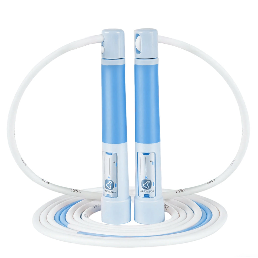 YUEDONG Kids Speed Jump Rope Length Adjustable Jumping Rope Segmented Anti-Tangle Skipping Rope Unisex Fitness Toy for Boys & Girls Indoor Outdoor Workout 2.4M/2..8M mbzr