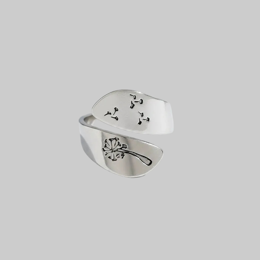 Buyee Silver Couples Engraving Open Ring Fine Jewelry Gift