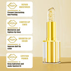 Color Changing Lipstick,Gold Crystal Ph Lipstick Color Changing,Long Lasting 24 Hours Moisturizing Glossy Shine Lip Gloss mbzr