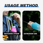 Sport Water Bottle TPU Folding Soft Flask Drink Portable Water Bottle High Flow Running Hiking Bicycle Fitness Water Bag mbzr