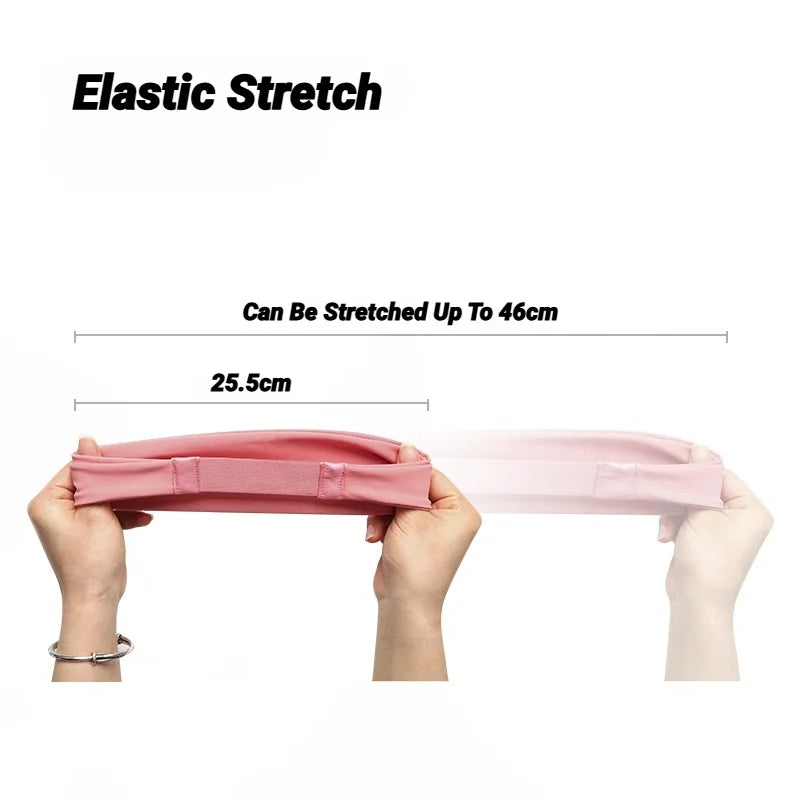 Yoga Sports Sweat-Absorbent Headband Running Fitness Forehead Protector Basketball Cycling Football Men Women Headbands Non-Slip mbzr