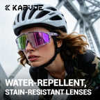 KAPVOE New Outdoor Photochromic Cycling Sunglasses hiking eyewear Men Bike Glasses Sports Mountain Climbing Women MTB Bike Glasses UV400 Pickleball Baseball Tennis Goggles