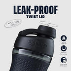 SportMixer Shaker Bottle Perfect for Protein Shakes and Pre Workout, 20-Ounce mbzr
