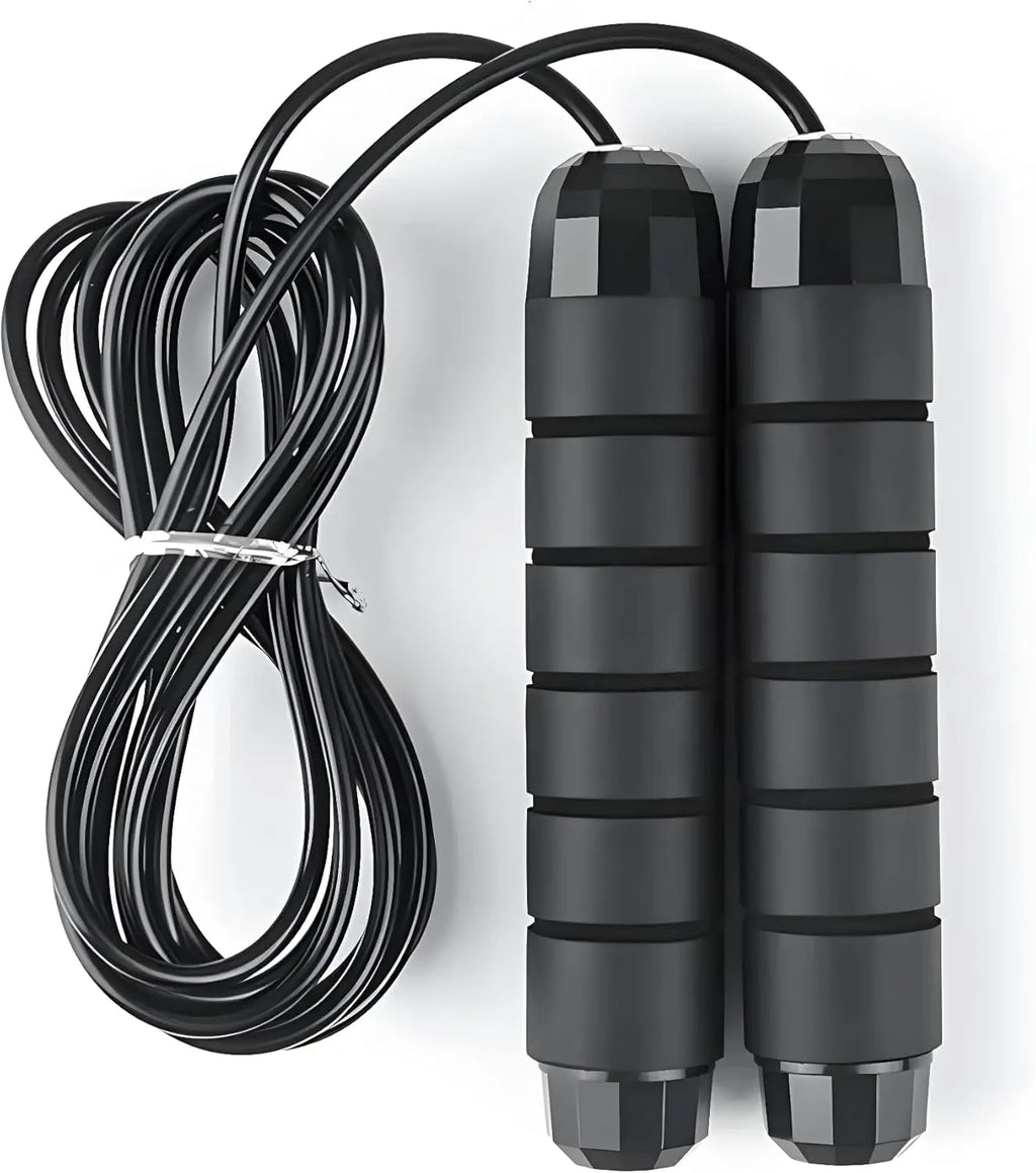 Jump Rope - Tangle-Free Rapid Speed with Ball Bearings -jump Rope for Men, Women, Kids and Adults – Home Exercise and Slim Body Adjustable Speed Jump Ropes for Fitness at Home Gym Workout mbzr