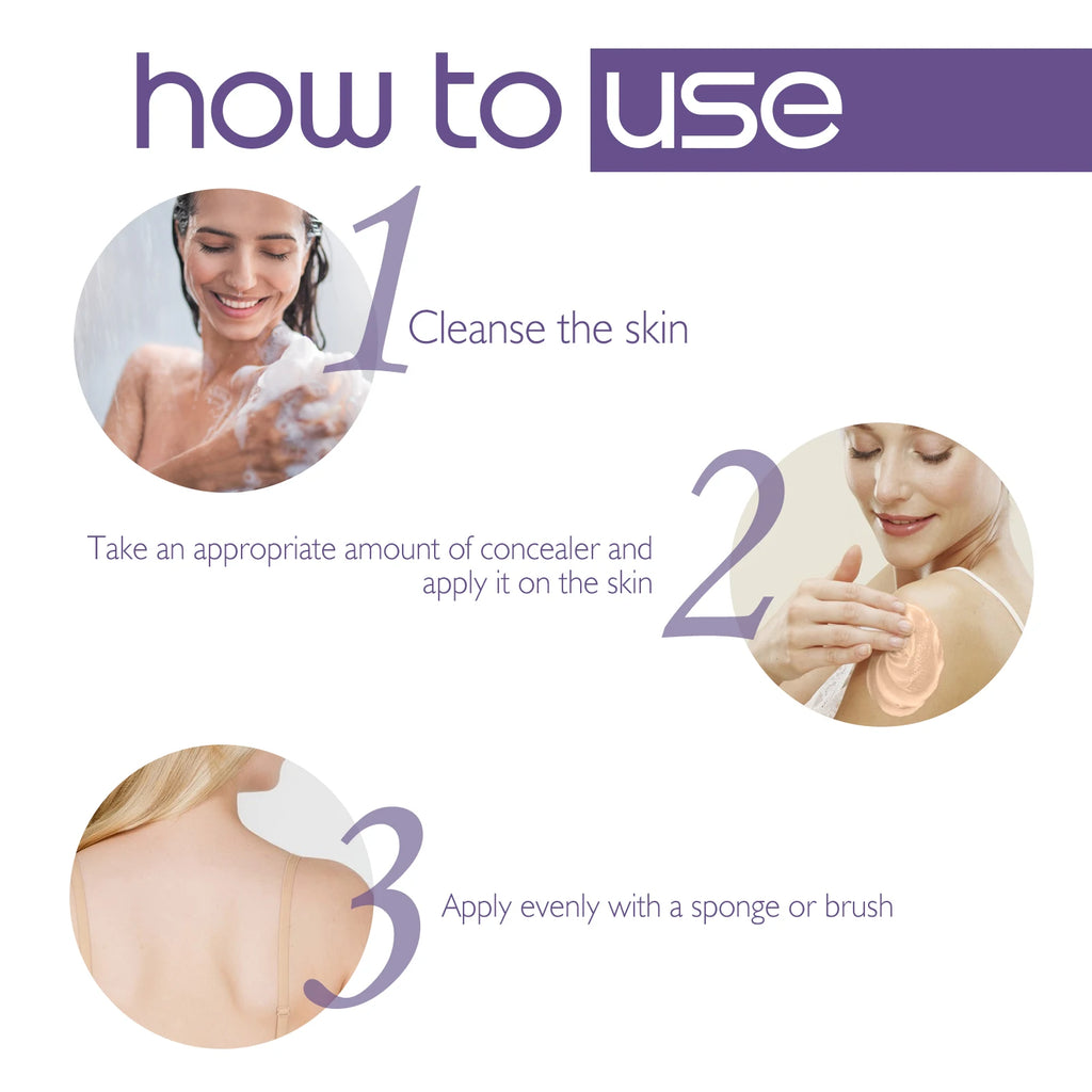 74ml Natural Tattoo Concealer Long Lasting Waterproof Tattoo Scars Cover Cream Body Coverage Makeup Foundation Cream For Women mbzr