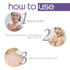 74ml Natural Tattoo Concealer Long Lasting Waterproof Tattoo Scars Cover Cream Body Coverage Makeup Foundation Cream For Women mbzr