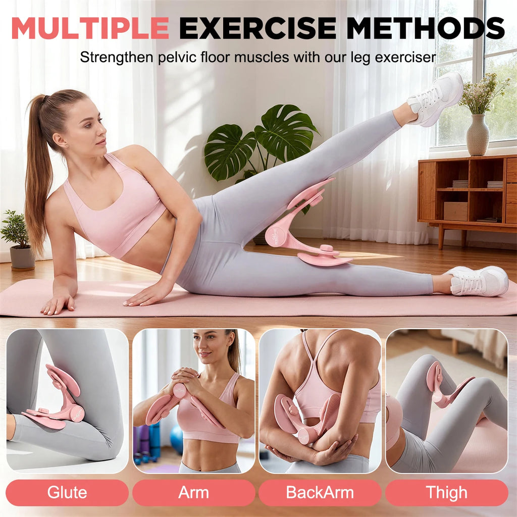 RELIFE Thigh Master, 360° adjustable leg exerciser. For home, gym, office & outdoor use. For men & women, compact fitness gear mbzr