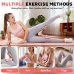 RELIFE Thigh Master, 360° adjustable leg exerciser. For home, gym, office & outdoor use. For men & women, compact fitness gear mbzr