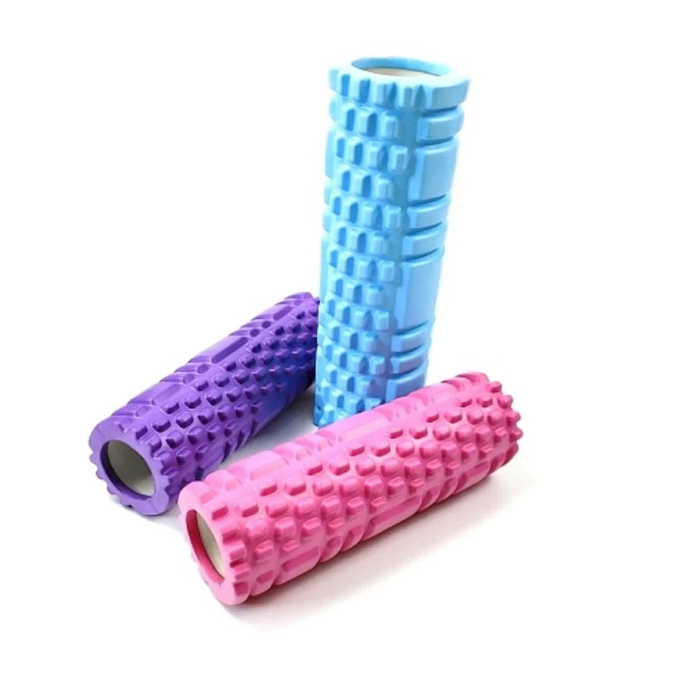 Yoga Column Foam Roller Grid Fitness Muscle Training Pilates Massage Roller Trigger Point Therapy Exercise mbzr