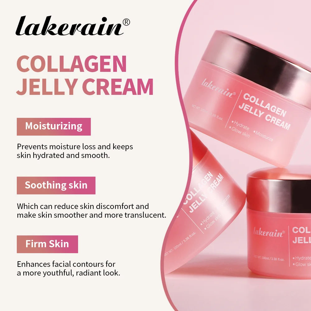 Anti Aging Collagen Face Cream 100ml Niacinamide Moisturizer Hydrating Gel For Tightening Soothing Firmness Skincare mbzr