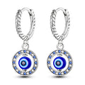 MULA 925 Sterling Silver Earrings for Women's Wedding Birthday Party Fashion Jewelry Gifts Zircon Starry Crystal Hoop Earrings