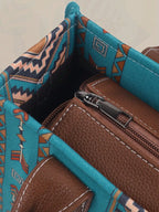 Boho Tassel Tote & Crossbody Purse Set for Women