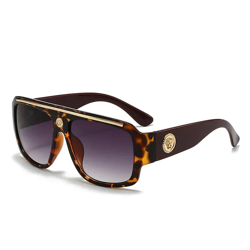 Oversized Vintage Punk UV400 Sunglasses Unisex Fashion