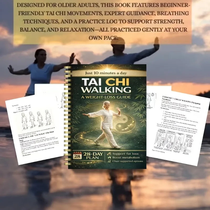 Taiji Walking Weight Method: Used for 28 days, including chair-assisted walking, friendly and low-grade, balanced mbzr