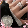 A 316 Stainless Steel Ring, a Beautifully Crafted Spring/summer Fashion Ring Jewelry Piece. Suitable for All Seasons, Perfect for Holidays, Weddings, Banquets, Parties, Back-to-school Season, Thanksgiving, Oktoberfest, Carniv