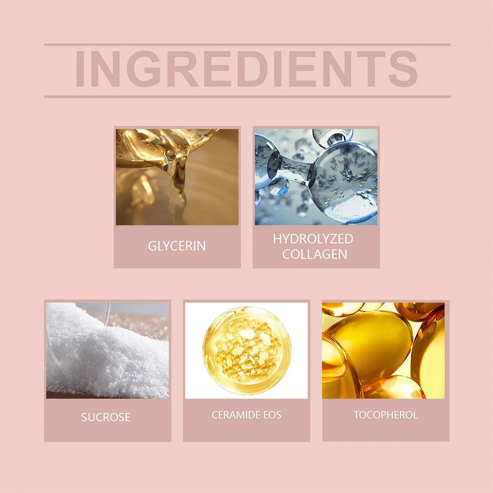 Collagen Overnight Wrapping Peel Off Facial Mask Cream Deeply Hydrates Night Care mbzr