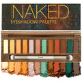 12-color eyeshadow palette, mirror packaging, pearlescent shimmer, stage makeup effect, long-lasting, easy to apply, waterproof mbzr
