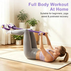 4-Tube Resistance Band Multi Function Tension Rope Fitness Bands 6-Tube Elastic Yoga Pedal Puller For Sports Exercises At Gym mbzr
