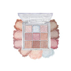 Pearlescent Fine Glitter Highlighter Dazzling Natural Eyeshadow Palette Long-lasting mbzr