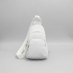 Female Sling Waist Pack Fashion Underarm Bag Casual Corduroy Solid Color Adjustable Strap Simple Portable for Weekend Vacation mbzr