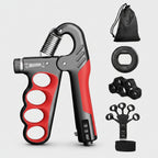 Adjustable Hand Gripper 5Pcs Grip Trainer Kit Finger/Hand Strength Muscle Build Fitness mbzr