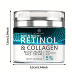 Face Moisturizer Retinol Cream - Day & Night Anti Aging Moisturizing Cream mbzr