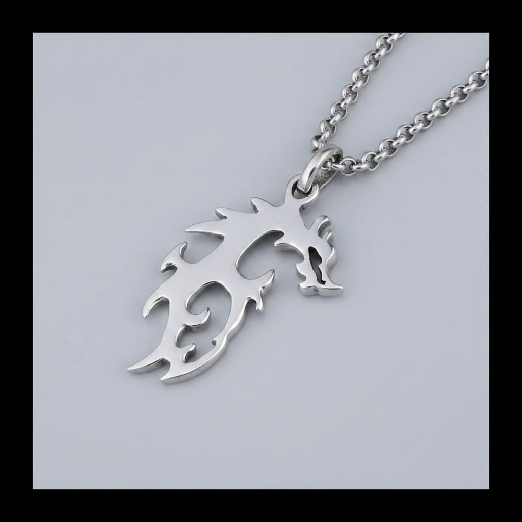Titanium Steel Personalized Jewelry, China Longteng Titanium Steel Necklace Pendant, Korean Version of Fashion Accessories SP171 mbzr