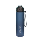 750ml Water Bottle with Straw Time Marker Large Capacity Motivational Plastic Leakproof Water Jug for Gym Travel Outdoor Sports mbzr