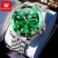 OLEVS 9809 Men's Watch Original Waterproof Automatic Date Rotation Ring Luxury Brand Diving Quartz Men's Watch Reloios Masculino mbzr