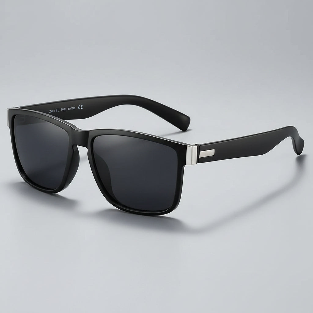 Fashion Vintage Square Polarized Sunglasses Driving Luxury Brand Designer Eyewear UV400 mbzr