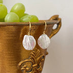 925 Sterling Silver Drop Earrings Baroque Shape 100% Freshwater Pearl Earrings for Women 2025 New Arrivals
