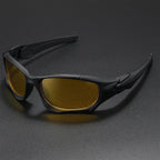Outdoor Sports Polarized Sunglasses Men Curve Cutting Frame Stress-Resistant Lens Shield Sun Glasses Wome mbzr