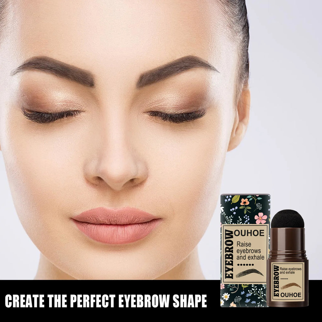 Seal Eyebrow Powder Stick Eyebrow Print Lazy Person Waterproof Sweat Proof No Shedding Makeup Hairline Shadow Powder mbzr