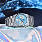 2026 New BENYAR Men's Watches Top Brand Luxury Quartz Watch Men Chronograph Waterproof Luminous Stainless steel Man Gift Clock