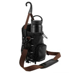Magnetic Gym Sling Bag with Water Bottle Holder Gym Crossbody Bag Gym Bottle Carrier Bag for Travel Sports Work Fitness