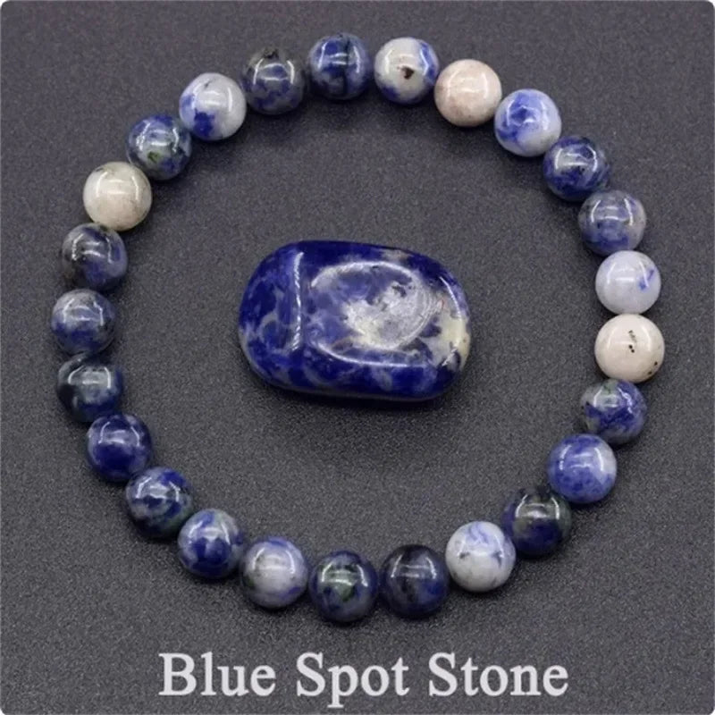 JD Amethyst Bracelet Made of Real Natural Stone Beads Body-Purifying Geniune Amethyst Natural Crystal Bracelet for Women Pulsera mbzr