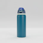 Owalaa dark blue 32oz/945ml stainless steel insulated water bottle with straw,for daily sports outdoor,perfect gift mbzr