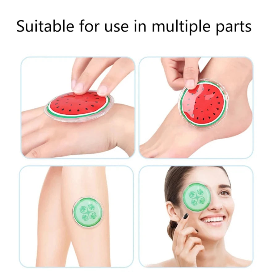 Gel Ice Pack Reusable Cooling Eye Pads and Under Eye Patches,Eye Hot Cold Treatment Pack for Redness,Pain Relief and Eye Relax mbzr